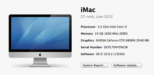 My Mac Specs