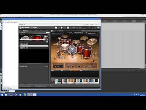 Aerodrums Tutorial: Air Drumming into a DAW via MIDI on Windows