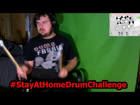 Drumstick Pony Aerodrums #StuckAtHomeDrumChallenge