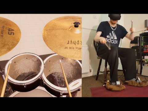 AeroDrums VR - Virtually real drums in Oculus Rift