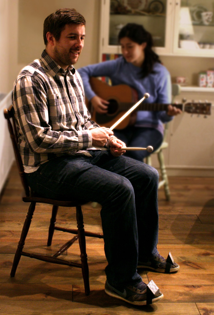 Jamming with Aerodrums