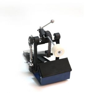 Aerodrums 2 pedal attachment kit installed